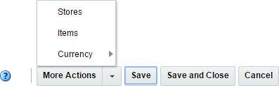Product Restriction toolbar