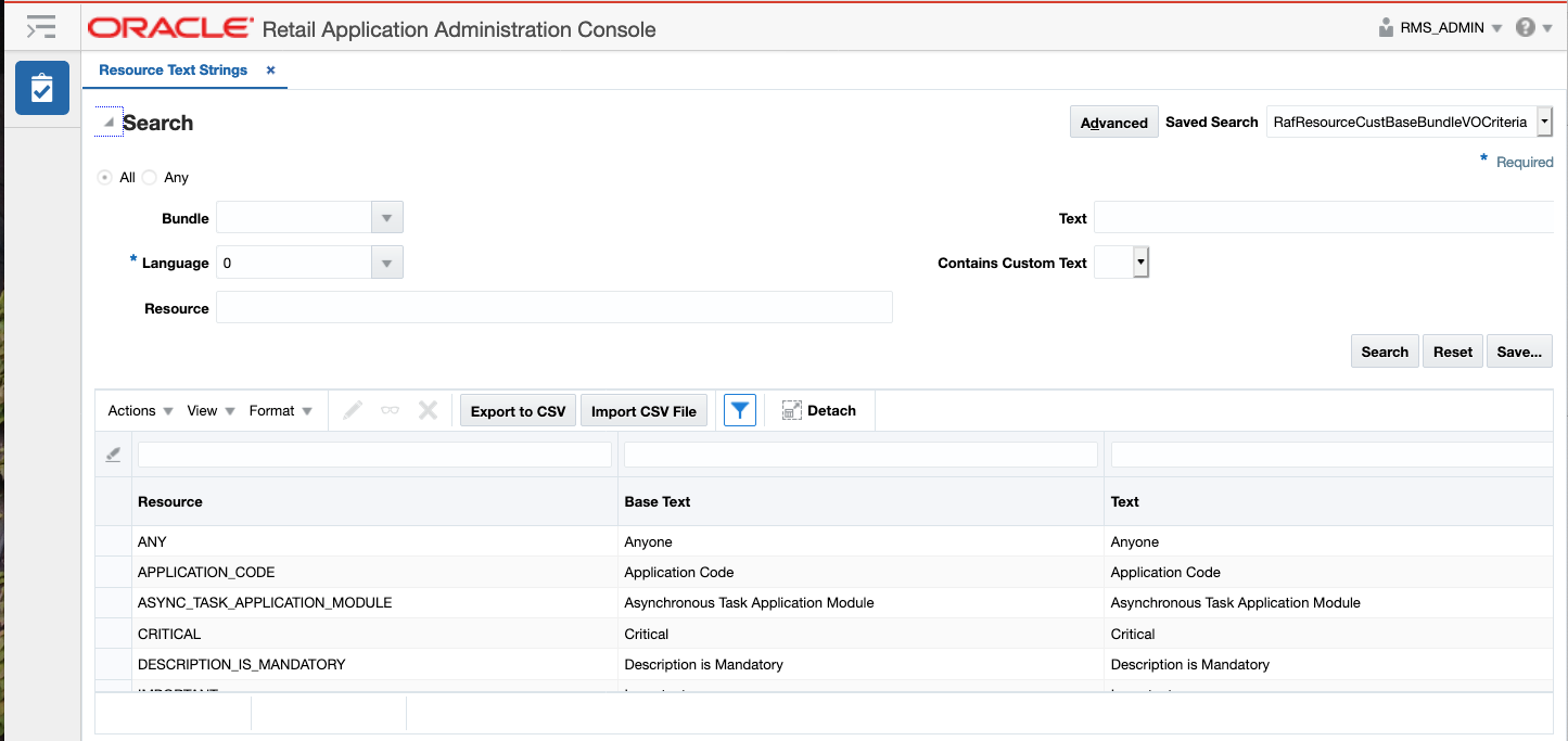 Example Label Customization