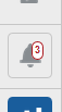 Notifications Icon with Count