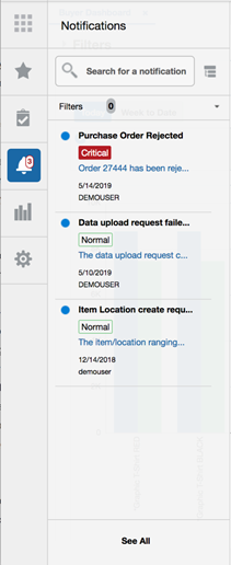 Notifications Sidebar