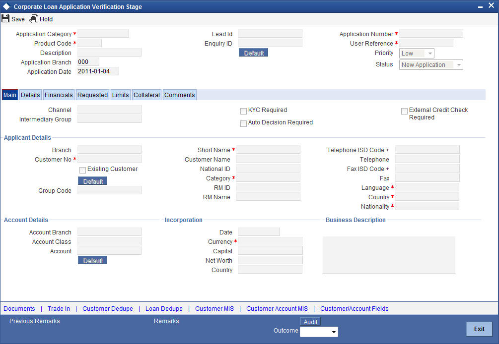 2 Corporate Loan Origination