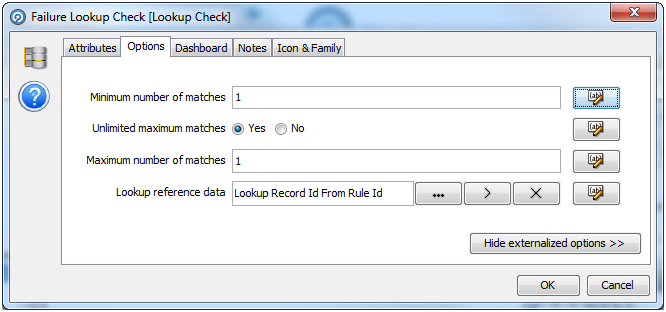 Failure Lookup Check