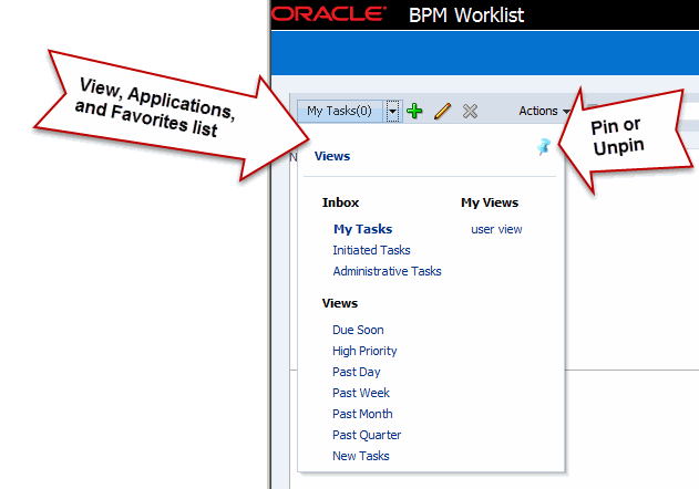 Oracle Bpm Worklistの使用
