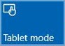 This image shows the tablet mode button.