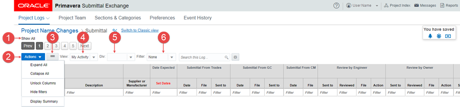 Log Navigation small