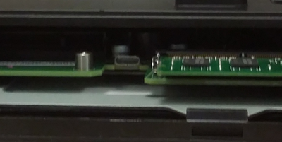 This figure shows the MICROS Port on the Workstation 6 Series.