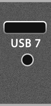 This image shows the ultra high speed USB port.