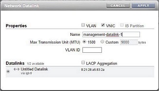 image:네트워크 데이터 링크 대화 상자입니다.
