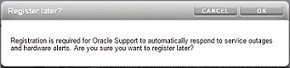 image:cuadro de diálogo para registrarse más tarde