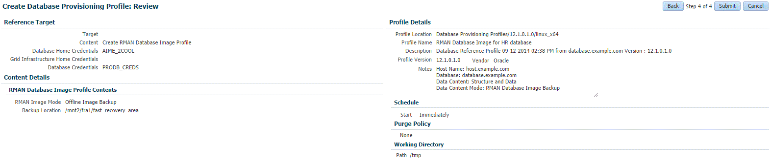 「確認」ページ