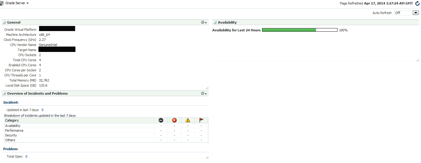 Oracleサーバー・ホームページ Oracleサーバー・ホームページ