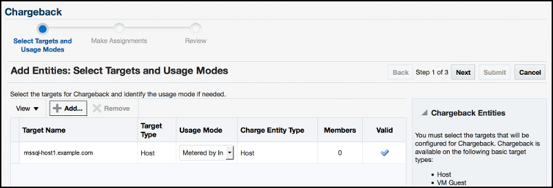 追加されたターゲット