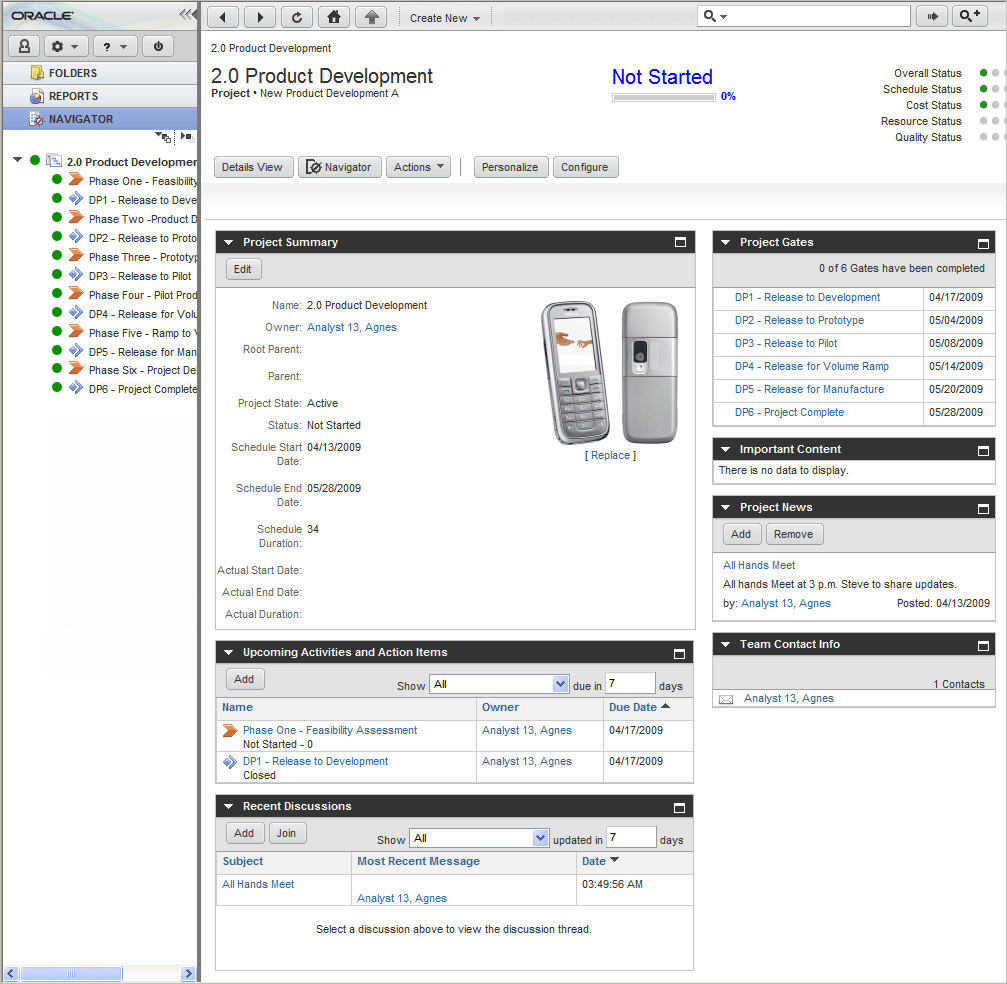 Project Summary Page