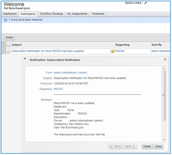 get file notification