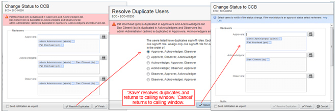 resolve duplicate users