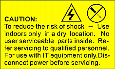 image:Risk of shock warning.