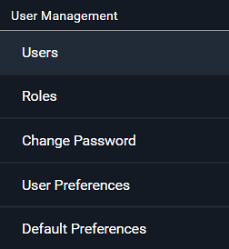 image:User Management menu.