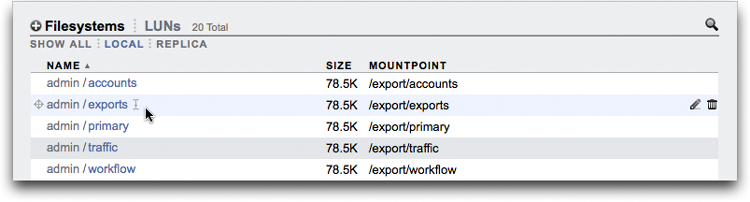 image:Filesystems list