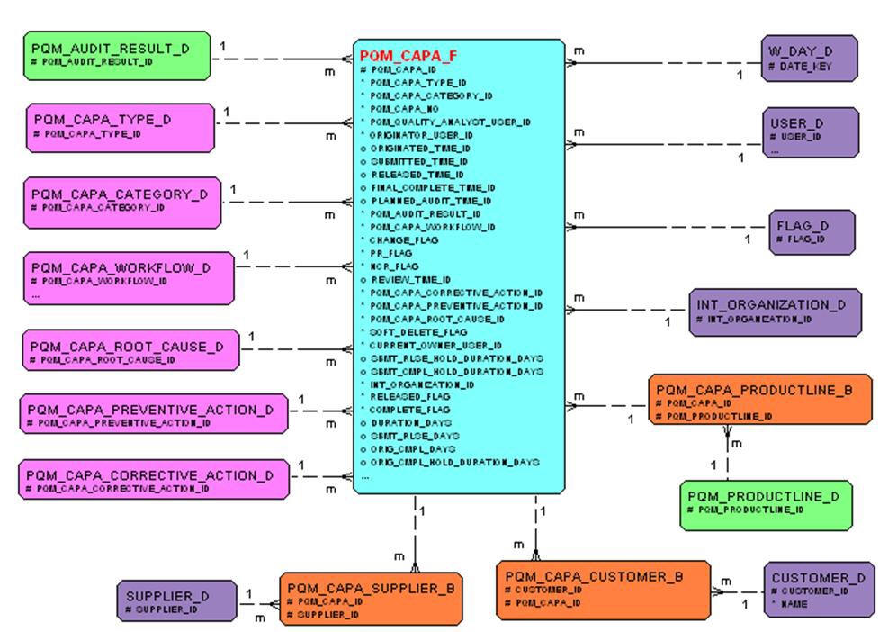 CAPA Fact diagram