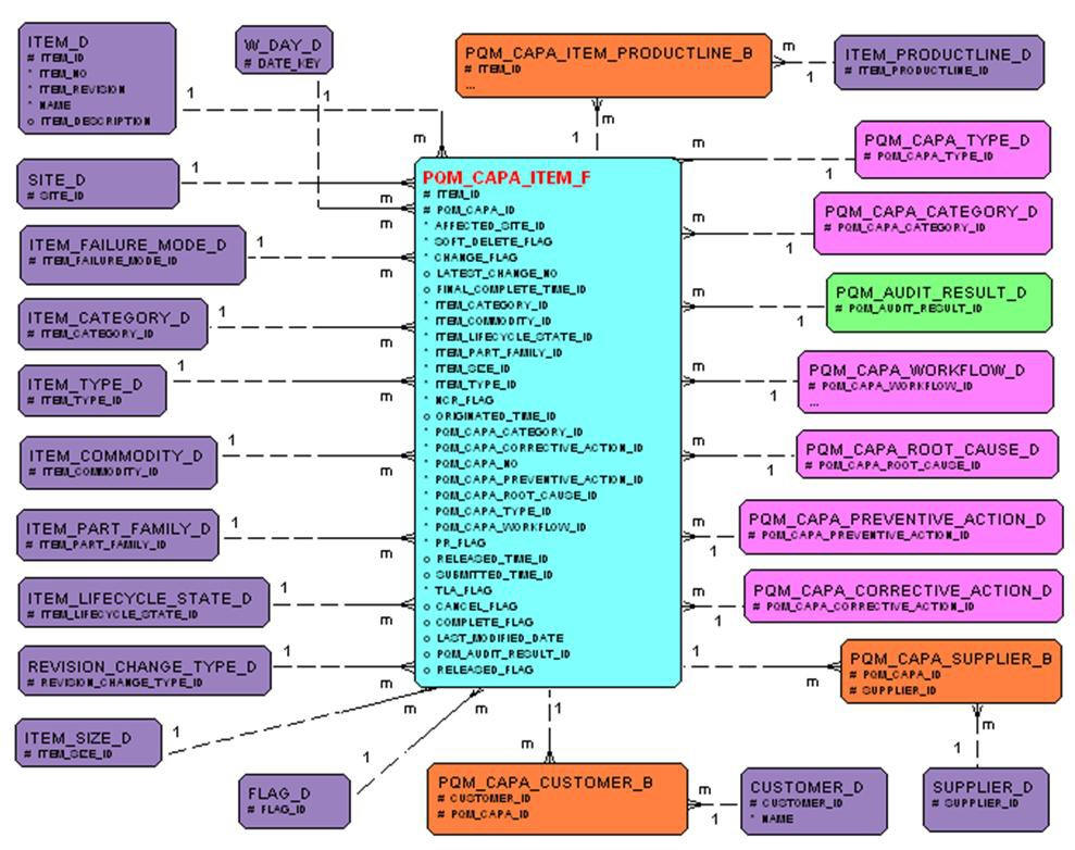 CAPA Item diagram