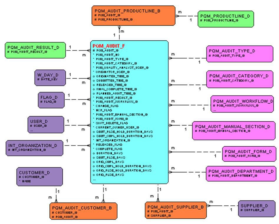 Audit Fact diagrm
