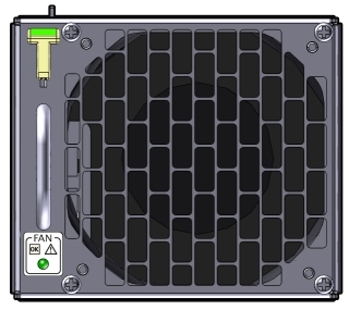 image:Graphic showing the fan module status LED.