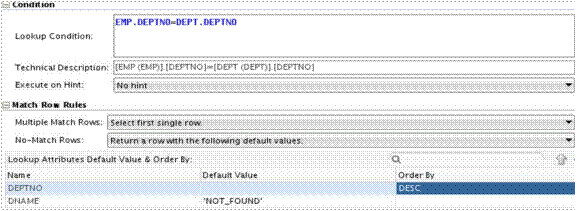 ODIの複数の一致行、最初/最後の単一行の選択 ODIの複数の一致行、最初/最後の単一行の選択