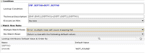 ODIの複数の一致行、エラー ODIの複数の一致行、エラー