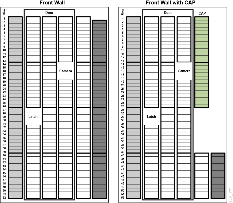 DEM wall diagram front wall