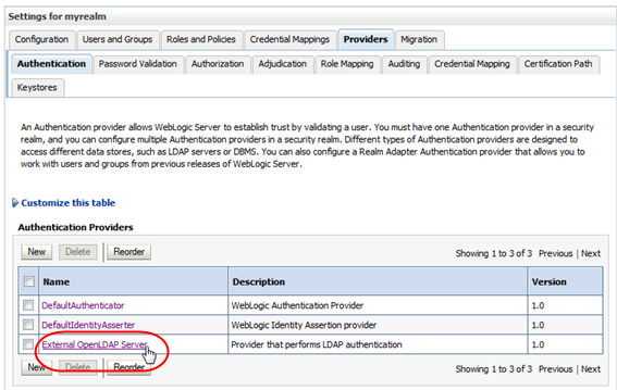 Description of wl_selectprovider.png follows
