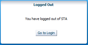 Logged Out dialog showing Go to Login button.