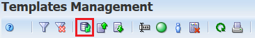 Restore Predefined Templates icon noted in toolbar.
