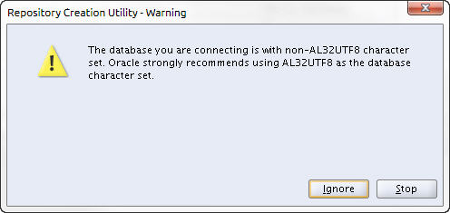 charset warning