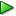 実行オプションを示す緑色の三角形アイコン