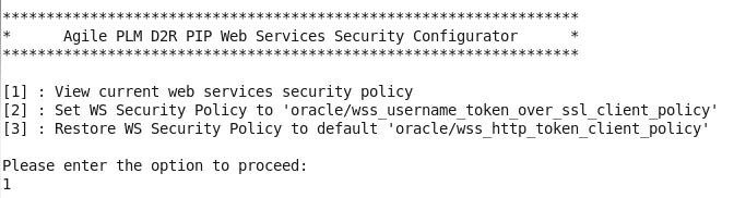 Web Services Security Configurator