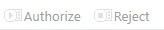 Authorize button