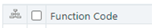Function Code checkbox