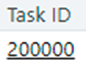 Task ID button
