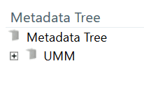 Metadata Tree Metadata Tree