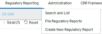 Horizontal Navigation Menu