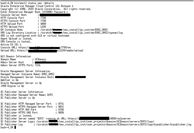 OMSPatcher sample output