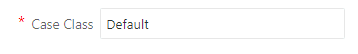 Case Class text box