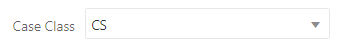 Case Class dropdown