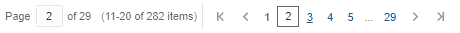 You can navigate easily to other pages in the interface using the navigation bar.