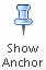 The Show Anchor button in the Performance Reporting ribbon