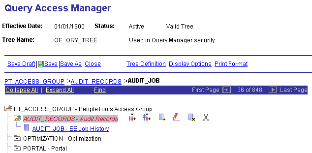 Query Access Manager