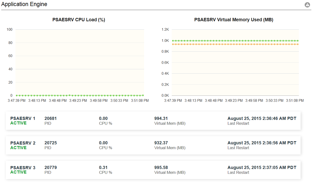 Application Engine section