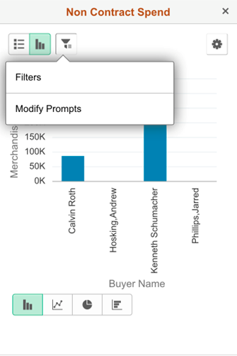 Filters and Prompts on a smartphone