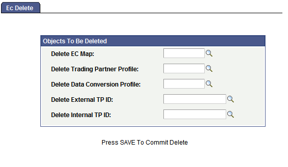 Ec Delete page