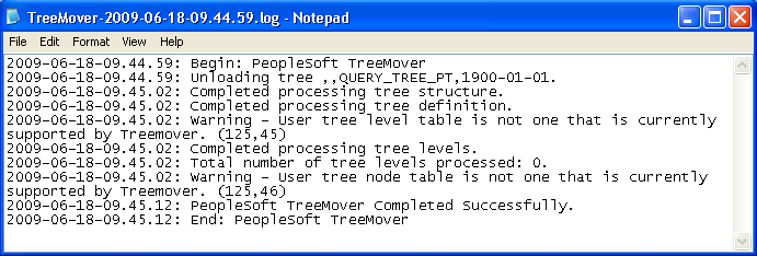 TreeMover log file